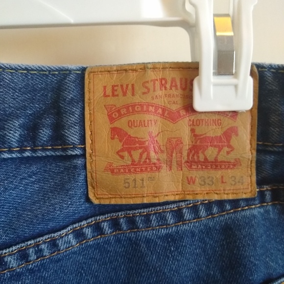 Levi 511 33x34 100% cotton - Picture 5 of 8